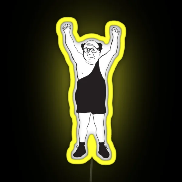 Trashman RGB Neon Sign