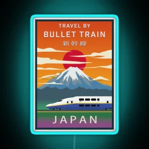 Travel Japan RGB Neon Sign