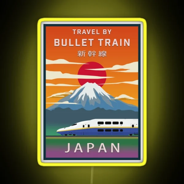 Travel Japan RGB Neon Sign