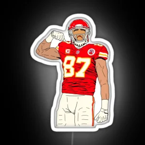 Travis Kelce RGB Neon Sign