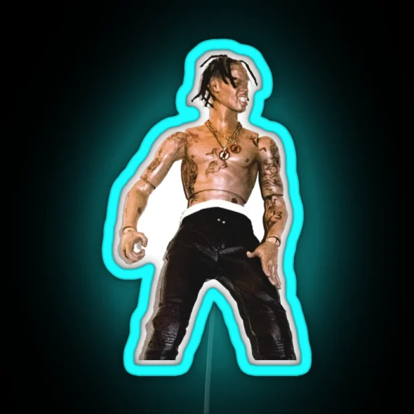 Travis Scott RGB Neon Sign