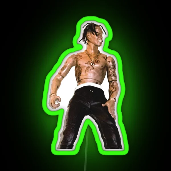 Travis Scott RGB Neon Sign