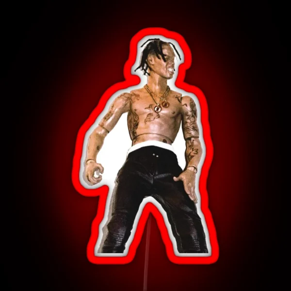 Travis Scott RGB Neon Sign