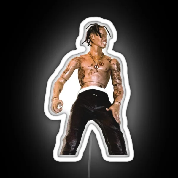 Travis Scott RGB Neon Sign