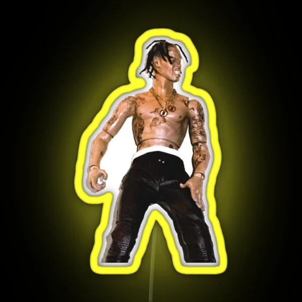 Travis Scott RGB Neon Sign