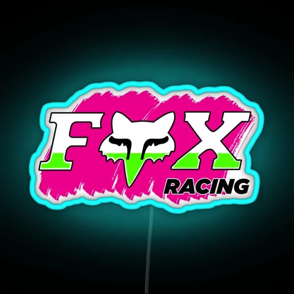 Trending Logo Pick Fox Racing RGB Neon Sign