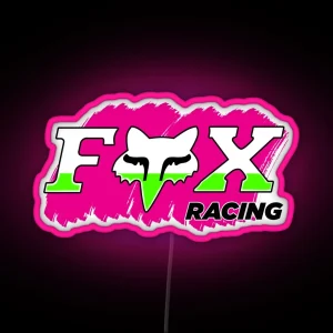 Trending Logo Pick Fox Racing RGB Neon Sign
