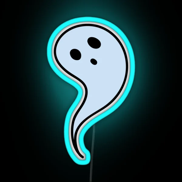 Trendy Ghost RGB Neon Sign