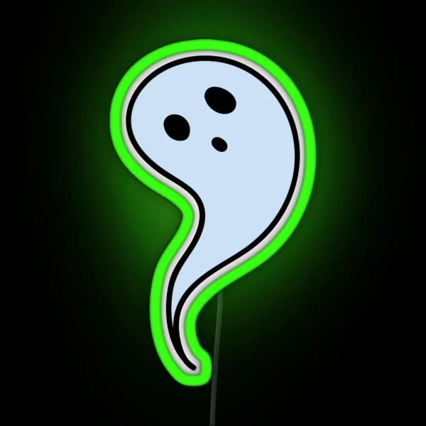 Trendy Ghost RGB Neon Sign