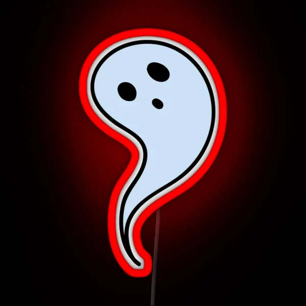 Trendy Ghost RGB Neon Sign