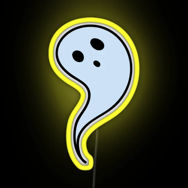 Trendy Ghost RGB Neon Sign