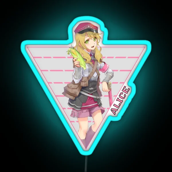 Tri Alice RGB Neon Sign
