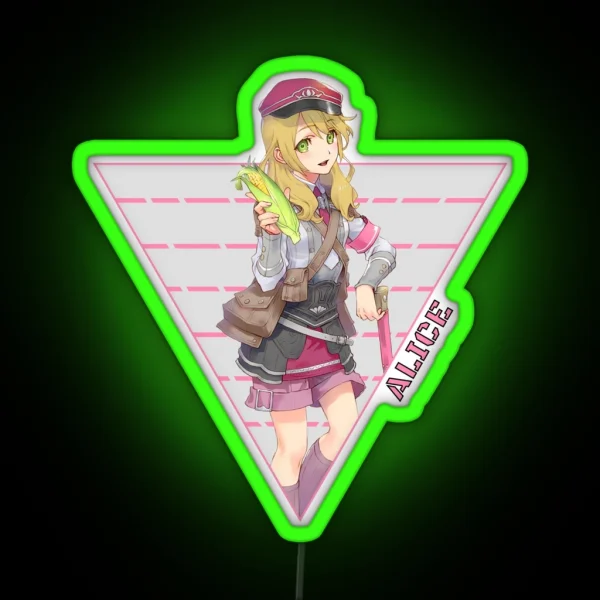 Tri Alice RGB Neon Sign