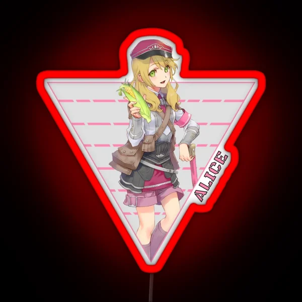 Tri Alice RGB Neon Sign