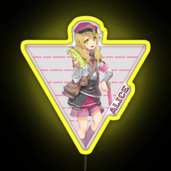 Tri Alice RGB Neon Sign