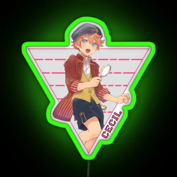 Tri Cecil RGB Neon Sign