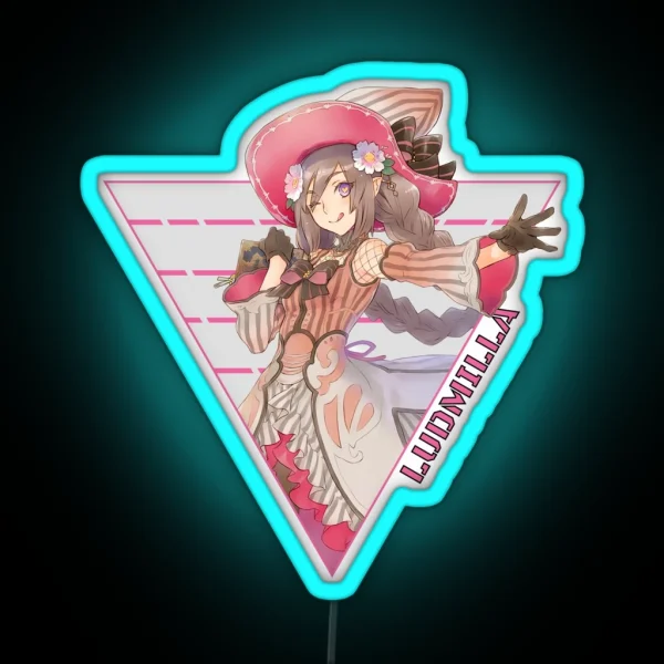 Tri Ludmilla RGB Neon Sign