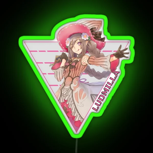 Tri Ludmilla RGB Neon Sign