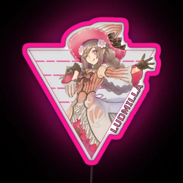 Tri Ludmilla RGB Neon Sign