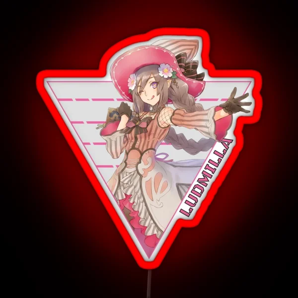 Tri Ludmilla RGB Neon Sign