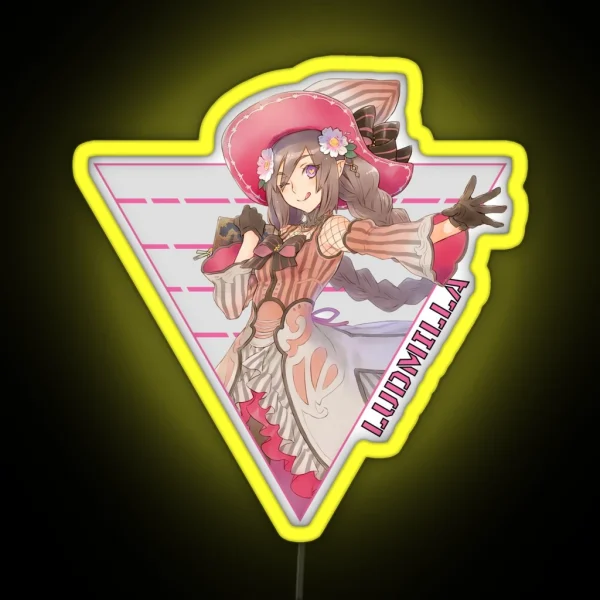 Tri Ludmilla RGB Neon Sign
