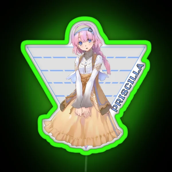 Tri Priscilla RGB Neon Sign