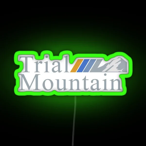 Trial Mountain Gran Turismo RGB Neon Sign