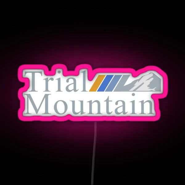Trial Mountain Gran Turismo RGB Neon Sign