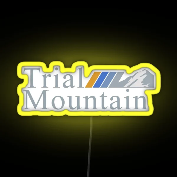 Trial Mountain Gran Turismo RGB Neon Sign