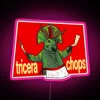 RGB LED digital art display with vibrant color change capabilities