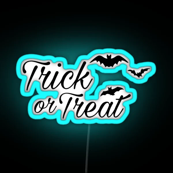 Trick Or Trealed Halloween Led Halloween Gift Halloween RGB Neon Sign
