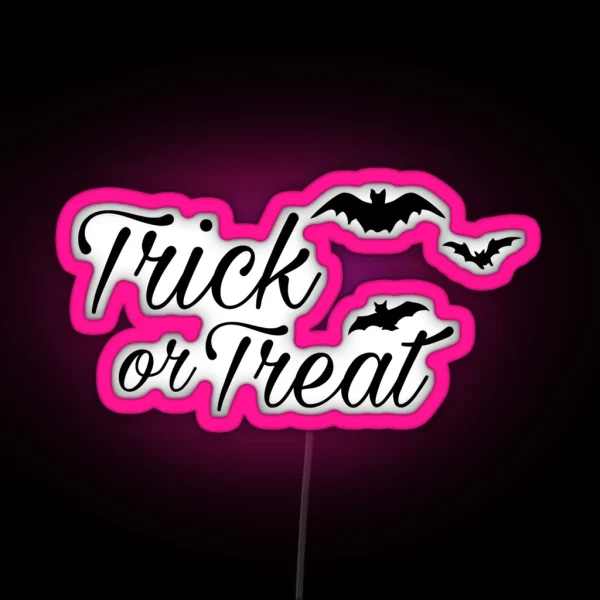 Trick Or Trealed Halloween Led Halloween Gift Halloween RGB Neon Sign