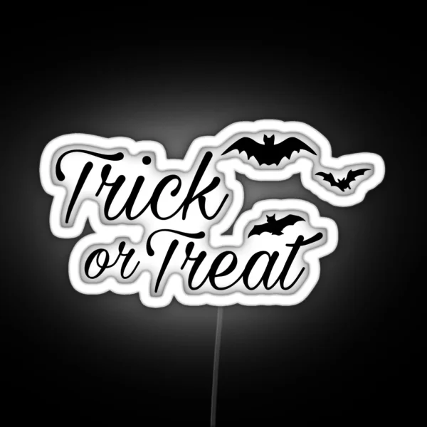 Trick Or Trealed Halloween Led Halloween Gift Halloween RGB Neon Sign