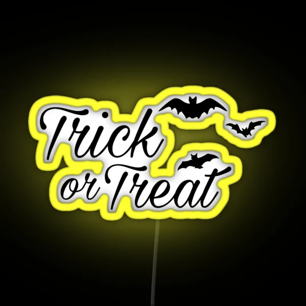 Trick Or Trealed Halloween Led Halloween Gift Halloween RGB Neon Sign