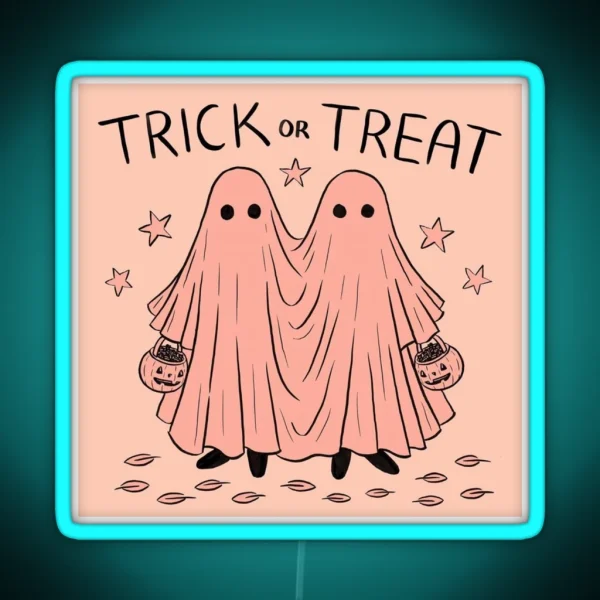 Trick Or Treat RGB Neon Sign