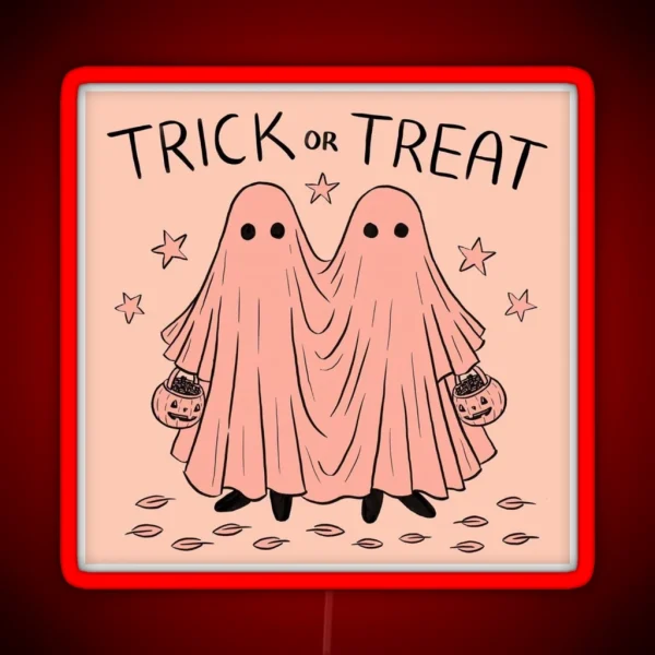 Trick Or Treat RGB Neon Sign