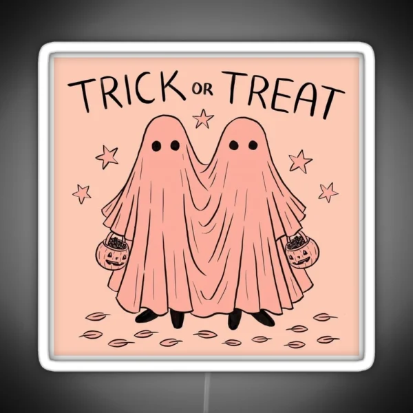Trick Or Treat RGB Neon Sign