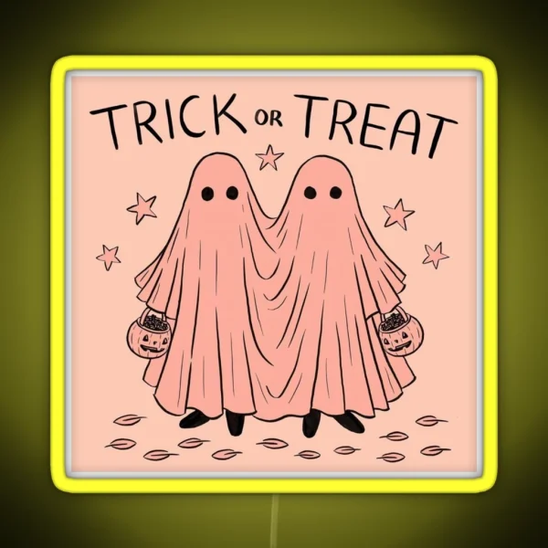 Trick Or Treat RGB Neon Sign