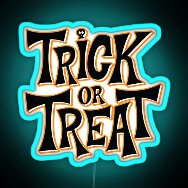 Trick Or Treat RGB Neon Sign