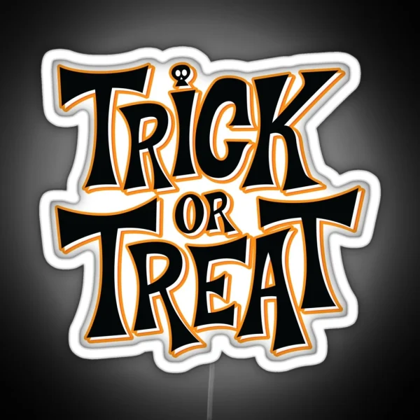 Trick Or Treat RGB Neon Sign