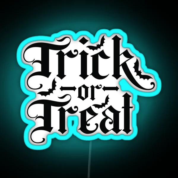 Trick Or Treat RGB Neon Sign