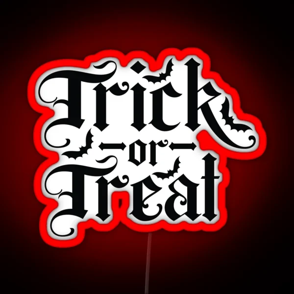 Trick Or Treat RGB Neon Sign