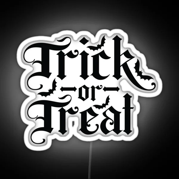 Trick Or Treat RGB Neon Sign