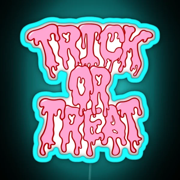 Trick Or Treat RGB Neon Sign