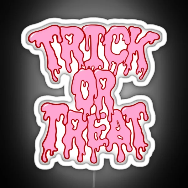 Trick Or Treat RGB Neon Sign