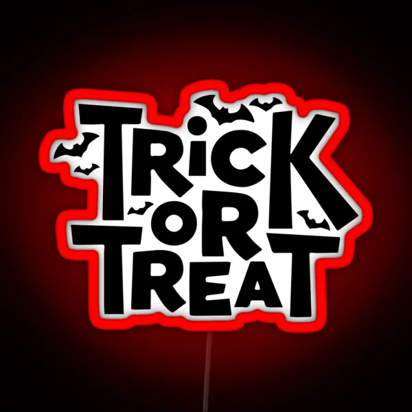 Trick Or Treat RGB Neon Sign