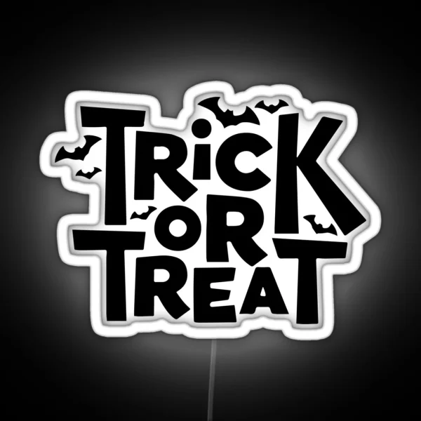 Trick Or Treat RGB Neon Sign