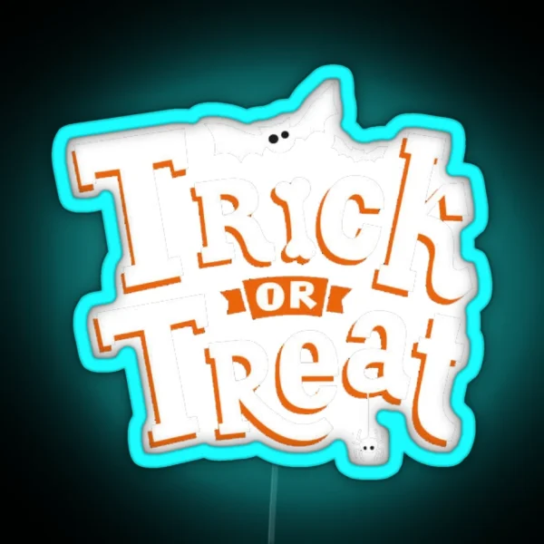 Trick Or Treat RGB Neon Sign