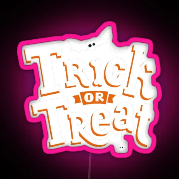 Trick Or Treat RGB Neon Sign