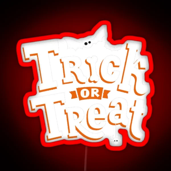 Trick Or Treat RGB Neon Sign